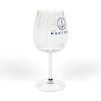 Nautical Anchor 12oz Wine Glass – Coastal-Themed Stemware