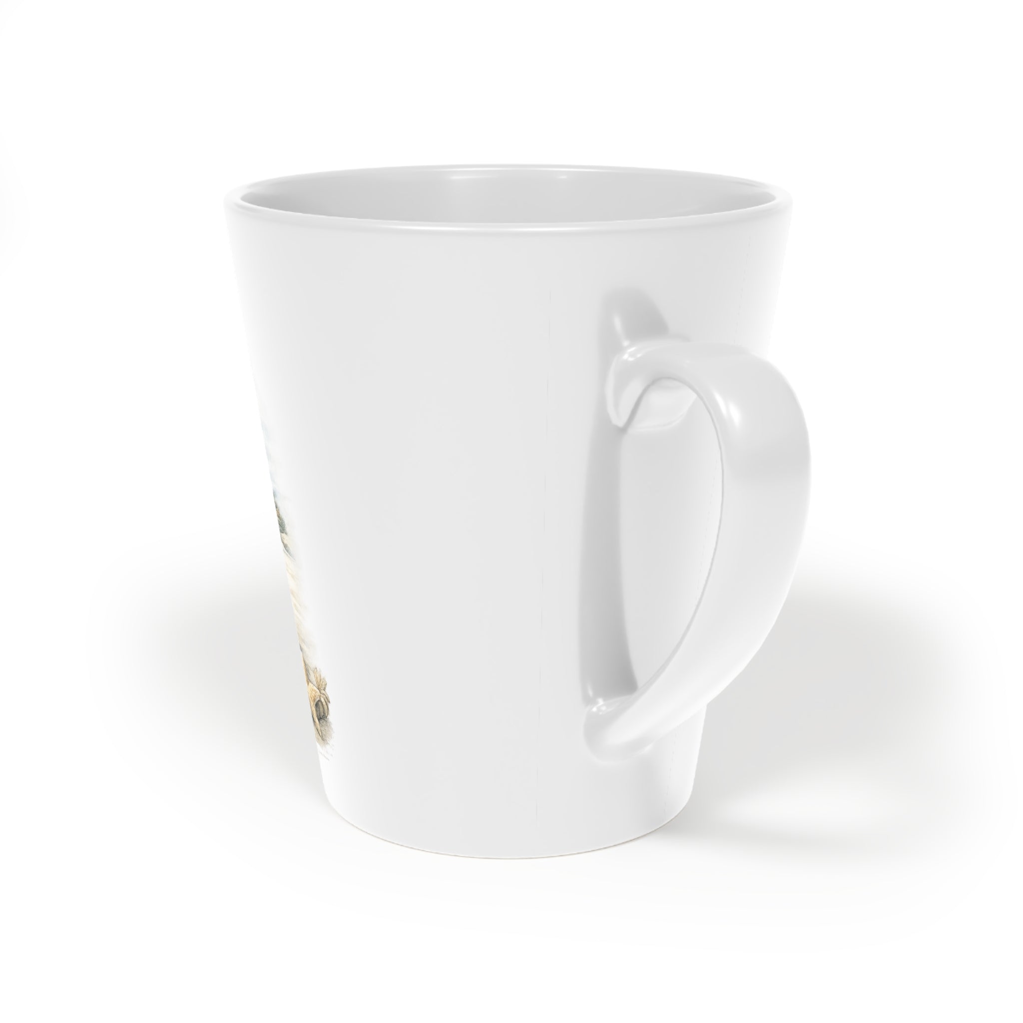 Seaside Serenity Nautical Latte Mug — 12oz Coastal Coffee Cup (Jamestown, Rhode Island)