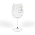 Nautical Wine Glass 12oz — The Nautical Nest Logo Stemmed Glass
