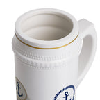 Nautical Beer Stein Mug — 'The Nautical Nest' Coastal Anchor Design