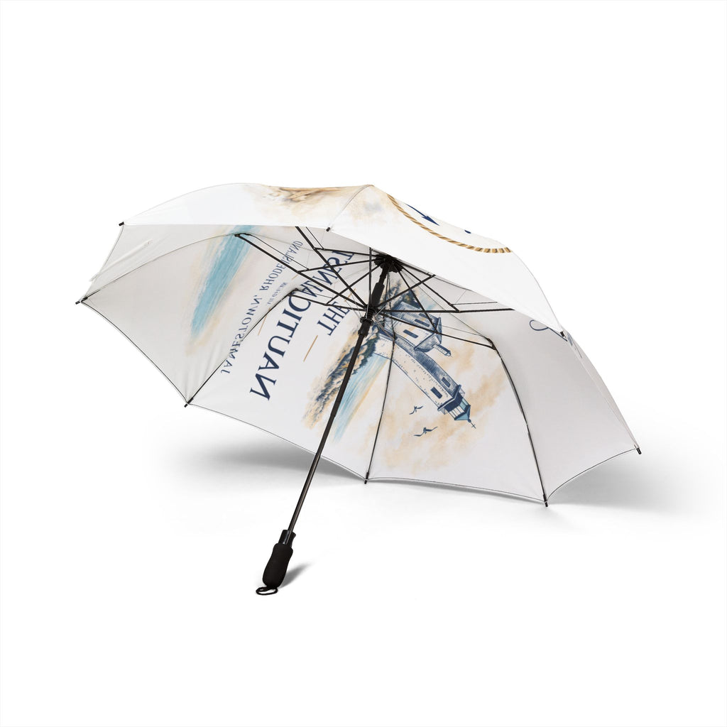 Nautical Anchor Foldable Umbrella — Personalized Beach Resort Design