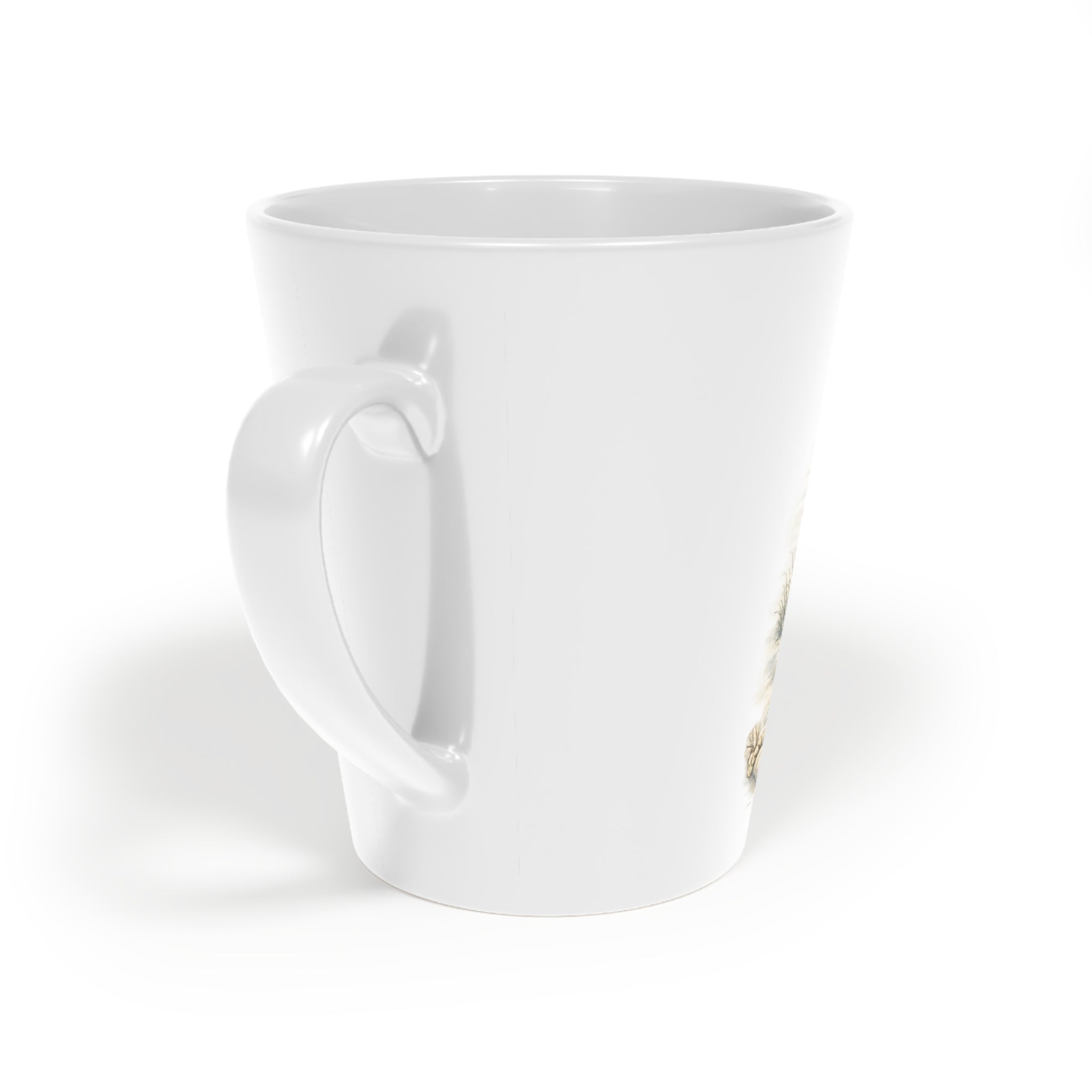 Seaside Serenity Nautical Latte Mug — 12oz Coastal Coffee Cup (Jamestown, Rhode Island)
