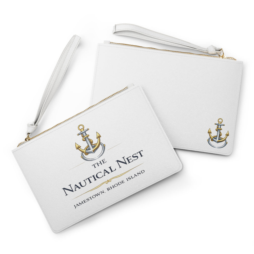 Nautical Nest Anchor Clutch Bag – Jamestown, Rhode Island Wristlet
