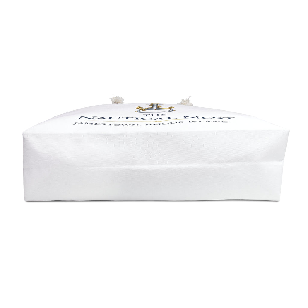 Nautical Nest Weekender Bag — Jamestown Rhode Island Anchor Tote
