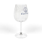 Nautical Anchor 12oz Wine Glass – Coastal-Themed Stemware