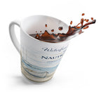 Nautical Nest Latte Mug — Waterfront Sanctuary Jamestown RI Coffee Cup