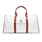 Nautical Anchor Waterproof Travel Bag — Personalized Coastal Weekender Duffel