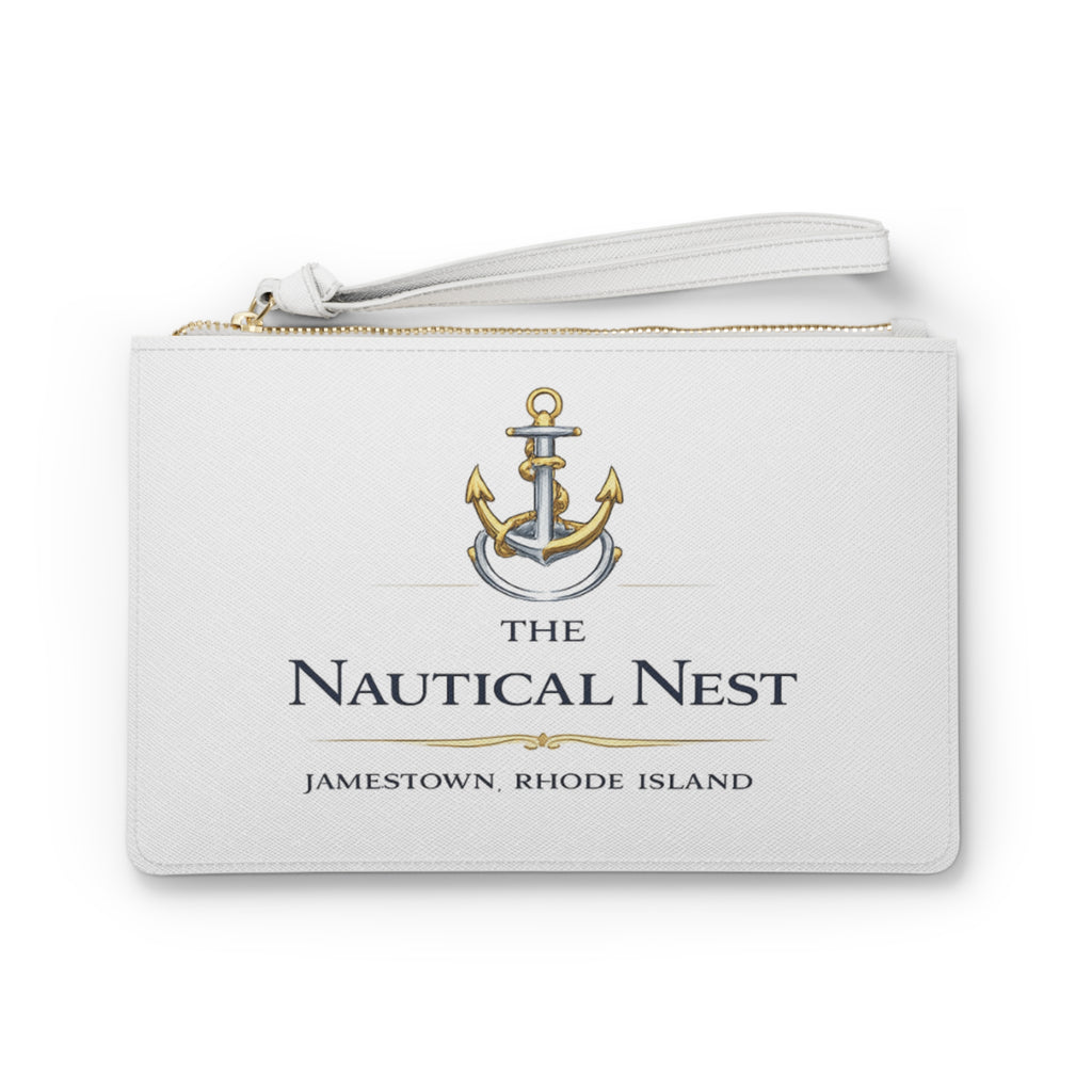 Nautical Nest Anchor Clutch Bag – Jamestown, Rhode Island Wristlet