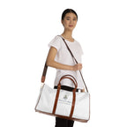Nautical Anchor Waterproof Travel Bag — Personalized Coastal Weekender Duffel