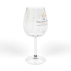 Nautical Wine Glass 12oz — The Nautical Nest Logo Stemmed Glass
