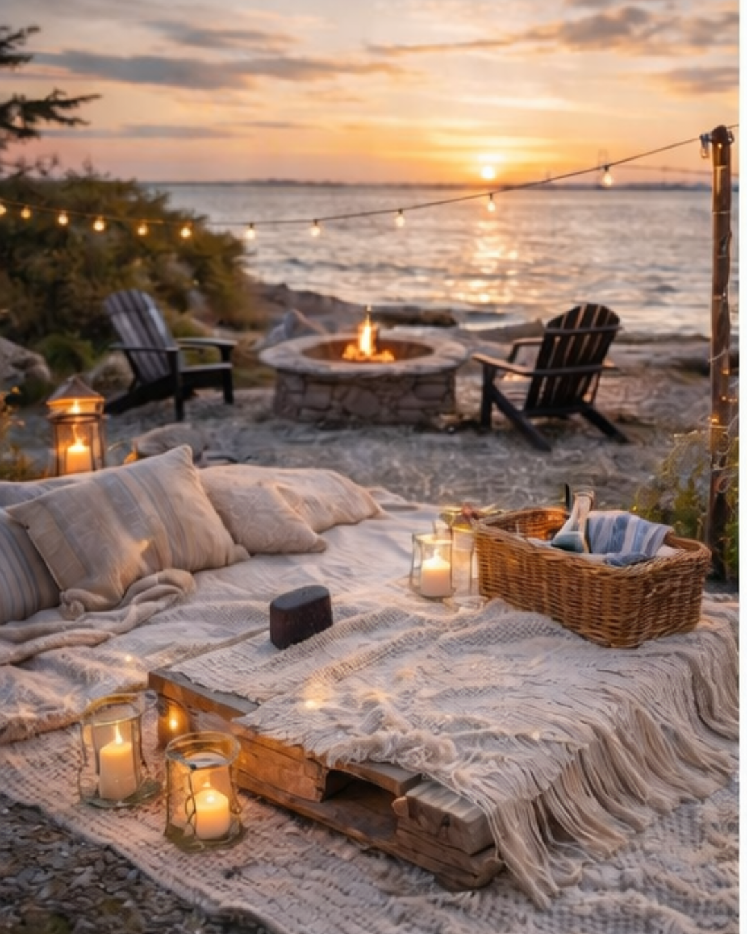 Private Sunset Coastal Picnic | Jamestown RI Experience