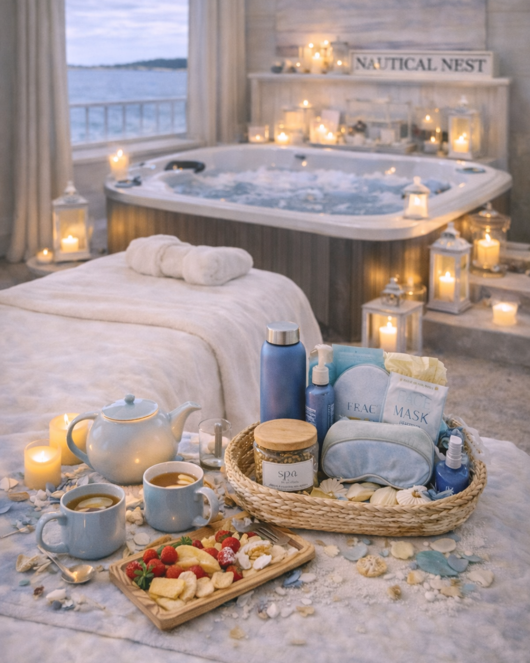 Private Mobile Spa Experience | The Nautical Nest
