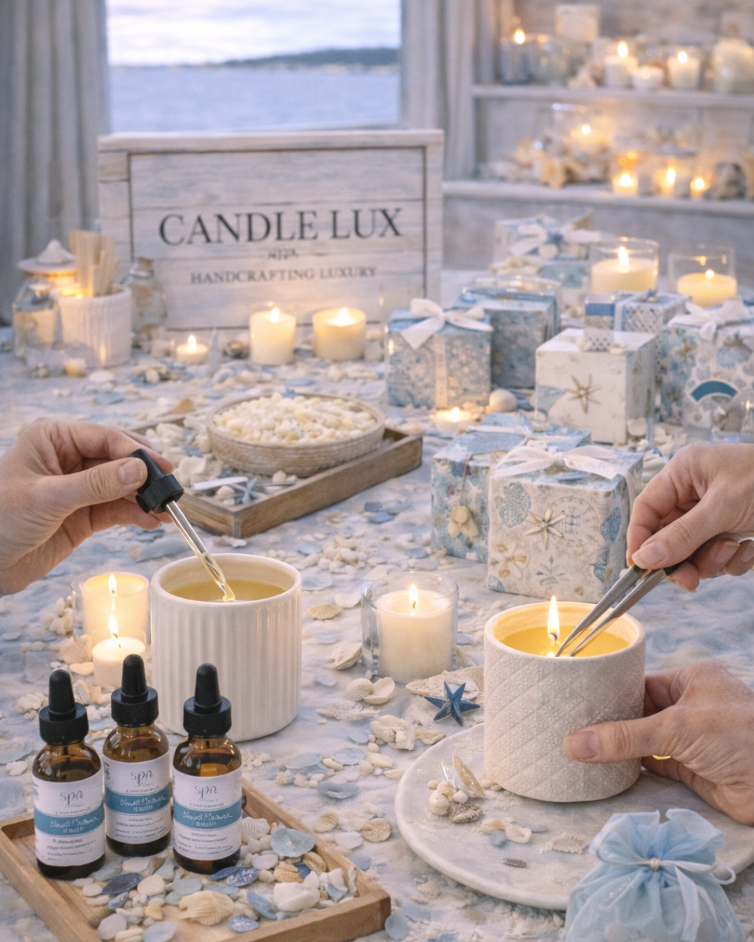 Wellness Candle Making Workshop | Coastal Candle Experience