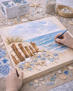 Scorch & Paint Coastal Art Workshop